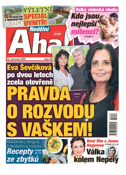 E-magazín NEDĚLNÍ AHA! - 13.07.2025 - CZECH NEWS CENTER a. s.