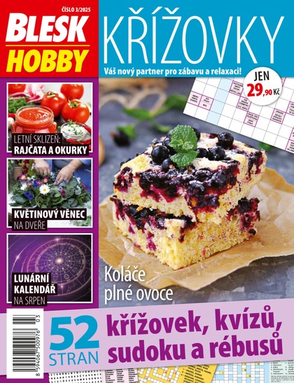 E-magazín Blesk Hobby KŘÍŽOVKY 3/2025 - CZECH NEWS CENTER a. s.