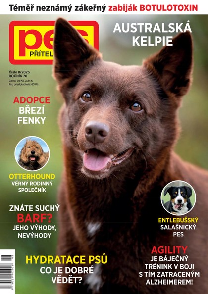 E-magazín Pes přítel člověka 8/2025 - Pražská vydavatelská společnost