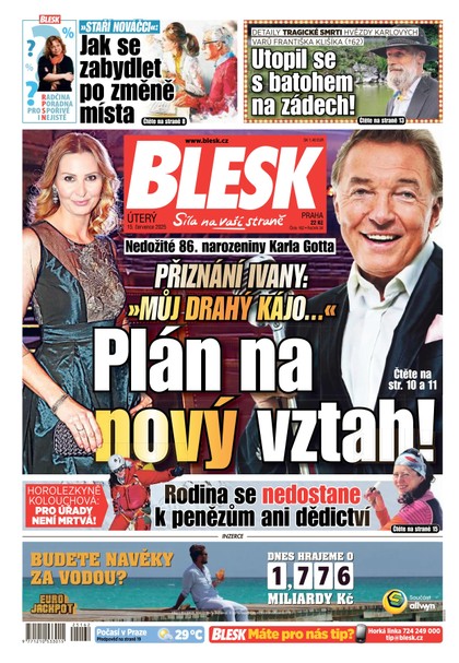 E-magazín Blesk - 15.07.2025 - CZECH NEWS CENTER a. s.