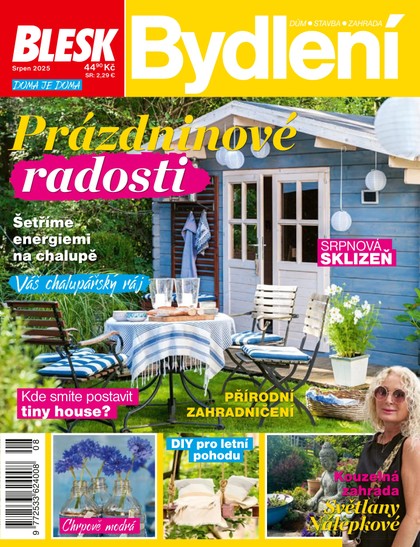 E-magazín BLESK BYDLENÍ - 8/2025 - CZECH NEWS CENTER a. s.