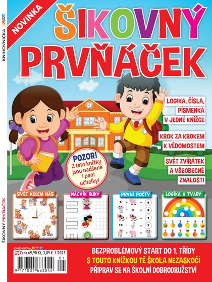 E-magazín Knihovnička Junior - Než škola zavolá 1/2025 - RF Hobby