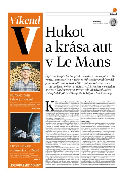 E-magazín HN 138 - 18.7.2025 Víkend - Economia, a.s.