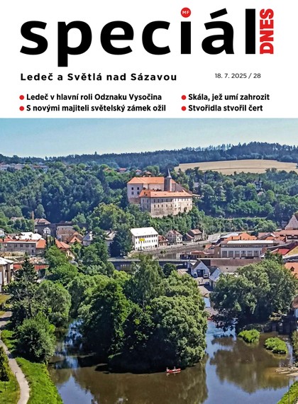 E-magazín Magazín DNES Speciál Vysočina - 18.07.2025 - MAFRA, a.s.