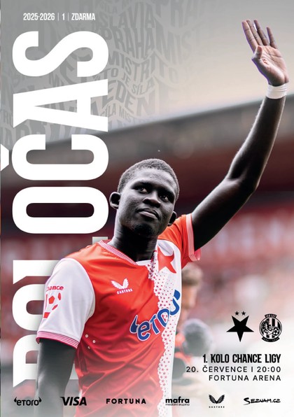 E-magazín Poločas 2025/26 č.1 Slavia – Hradec  - SK Slavia Praha