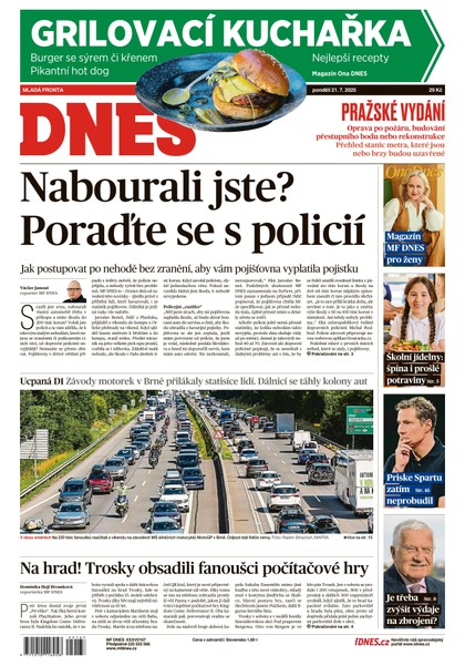 E-magazín MF DNES - 21.07.2025 - MAFRA, a.s.