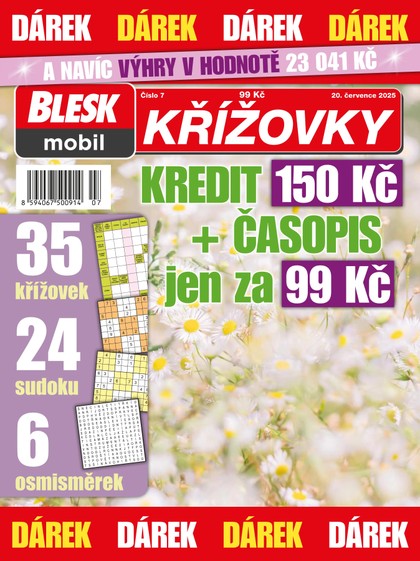 E-magazín BleskMobil KŘÍŽOVKY - 7/2025 - CZECH NEWS CENTER a. s.