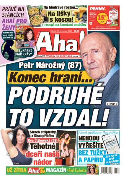 E-magazín AHA! - 23.07.2025 - CZECH NEWS CENTER a. s.