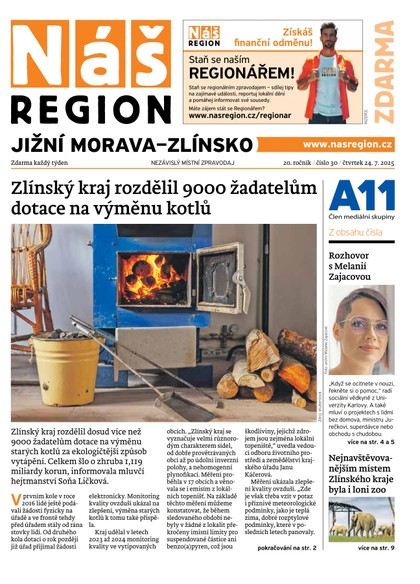 E-magazín Náš Region - Jižní Morava/Zlínsko 30/2025 - A 11 s.r.o.