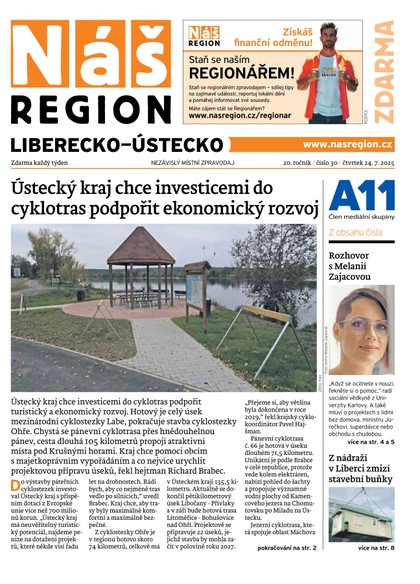 E-magazín Náš Region - Liberecko 30/2025 - A 11 s.r.o.