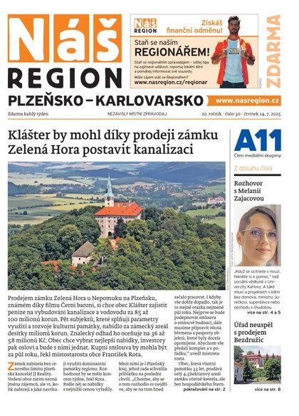 E-magazín Náš Region - Plzeňsko 30/2025 - A 11 s.r.o.