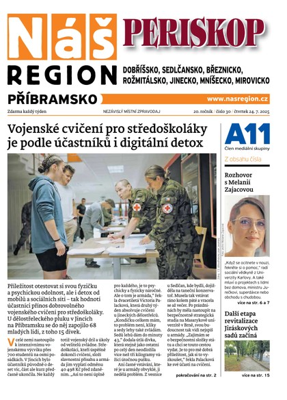 E-magazín Náš Region - Příbramsko 30/2025 - A 11 s.r.o.