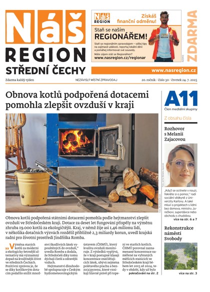 E-magazín Náš Region - Střední Čechy 30/2025 - A 11 s.r.o.