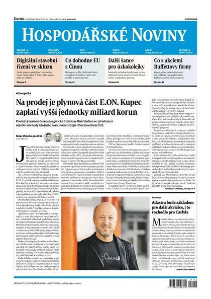 E-magazín HN 142 - 24.7.2025 - Economia, a.s.
