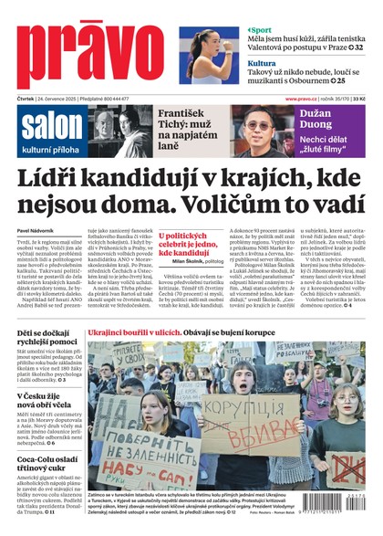 E-magazín Deník Právo - 24.7.2025 - Borgis, a.s.