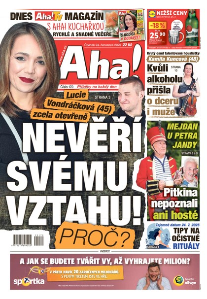 E-magazín AHA! - 24.07.2025 - CZECH NEWS CENTER a. s.