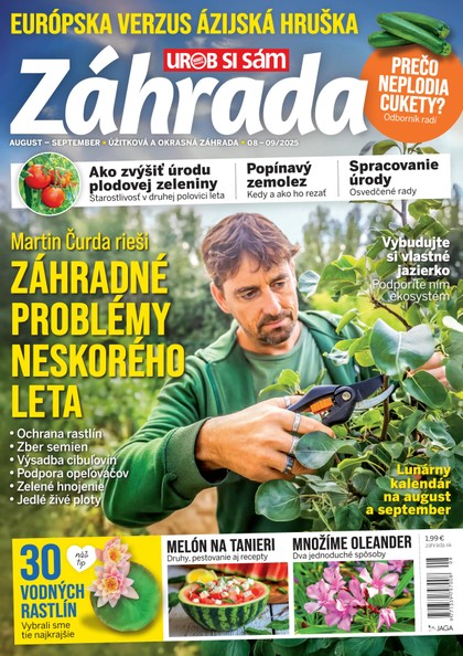 E-magazín Záhrada 2025 08-09 - JAGA GROUP, s.r.o. 
