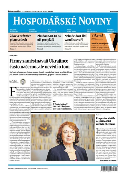 E-magazín HN 143 - 25.7.2025 - Economia, a.s.