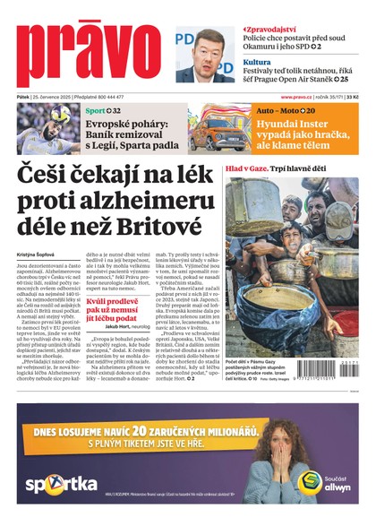 E-magazín Deník Právo - 25.7.2025 - Borgis, a.s.