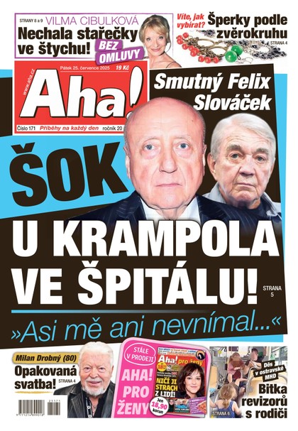 E-magazín AHA! - 25.07.2025 - CZECH NEWS CENTER a. s.