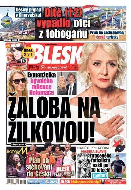 E-magazín Blesk - 26.07.2025 - CZECH NEWS CENTER a. s.