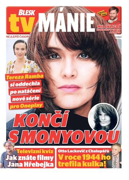 E-magazín Blesk Tv manie - 26.07.2025 - CZECH NEWS CENTER a. s.