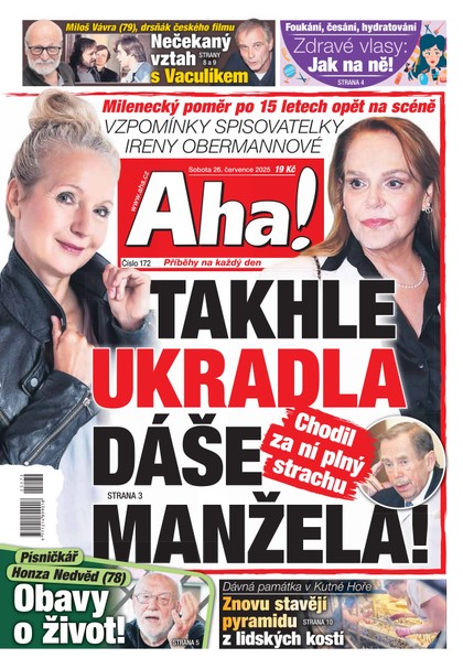 E-magazín AHA! - 26.07.2025 - CZECH NEWS CENTER a. s.