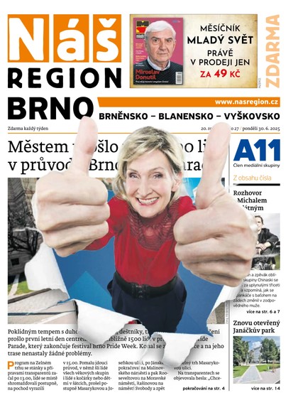 E-magazín Náš Region - Brno 27/2025 - A 11 s.r.o.