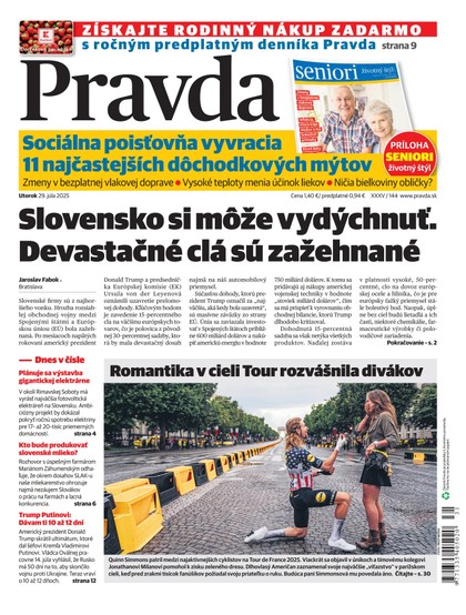 E-magazín Denník Pravda 29. 7. 2025 - OUR MEDIA SR a. s.