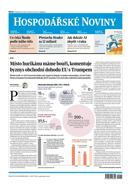 E-magazín HN 145 - 29.7.2025  - Economia, a.s.