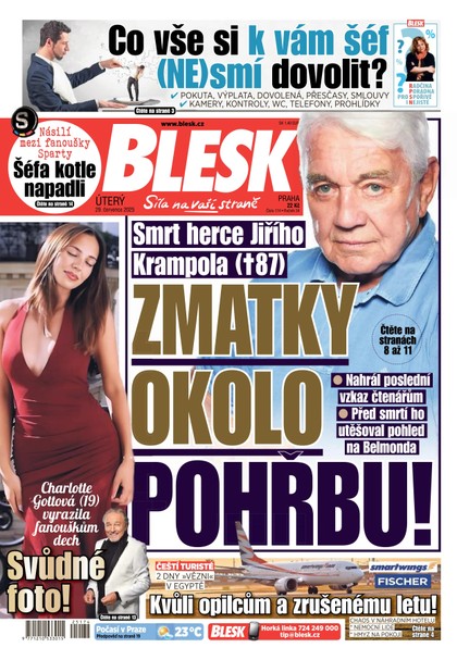 E-magazín Blesk - 29.07.2025 - CZECH NEWS CENTER a. s.