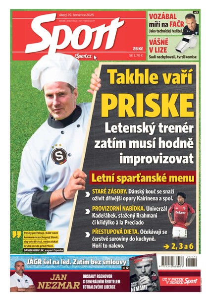 E-magazín Sport - 29.07.2025 - CZECH NEWS CENTER a. s.
