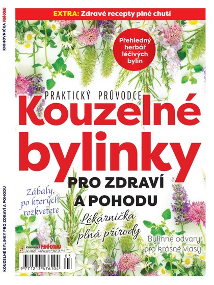 E-magazín Knihovnička Paní domu - Lexikon léčivých bylinek 3/2025 - RF Hobby
