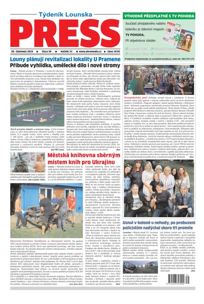 E-magazín Lounský Press 31/25 - Ohře Media