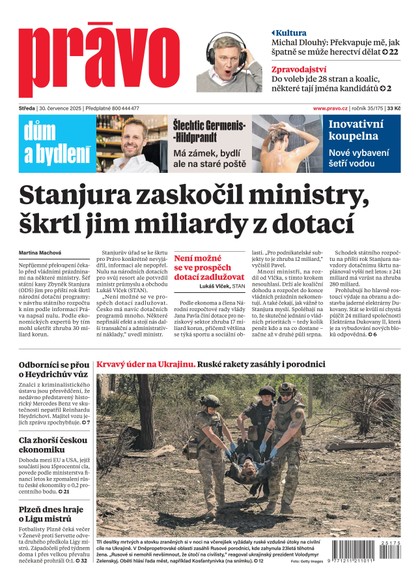 E-magazín Deník Právo - 30.7.2025 - Borgis, a.s.