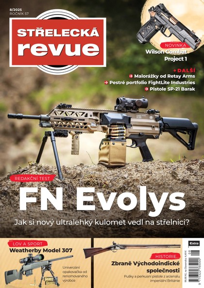 E-magazín Střelecká revue 8/2025 - Extra Publishing, s. r. o.