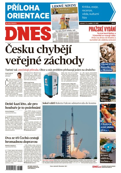 E-magazín MF DNES - 02.08.2025 - MAFRA, a.s.