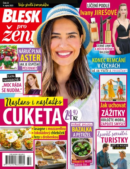 E-magazín BLESK PRO ŽENY - 32/2025 - CZECH NEWS CENTER a. s.