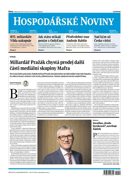 E-magazín HN 150 - 5.8.2025 - Economia, a.s.