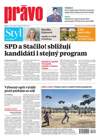 E-magazín Deník Právo - 5.8.2025 - Borgis, a.s.