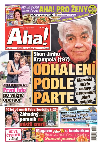 E-magazín AHA! - 05.08.2025 - CZECH NEWS CENTER a. s.