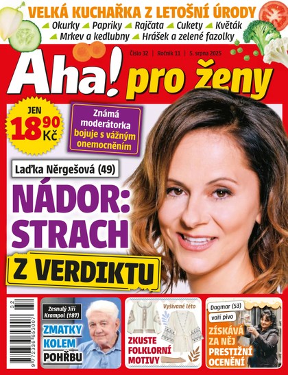 E-magazín AHA! PRO ŽENY - 32/2025 - CZECH NEWS CENTER a. s.