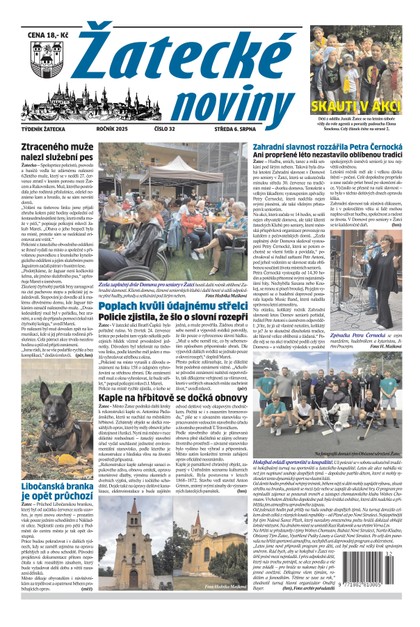 E-magazín Žatecké noviny 32/25 - Ohře Media