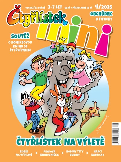 E-magazín Čtyřlístek Mini 4/2025 - Čtyřlístek
