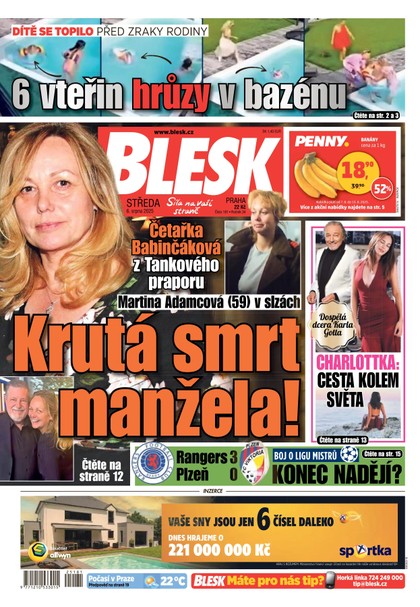 E-magazín Blesk - 06.08.2025 - CZECH NEWS CENTER a. s.