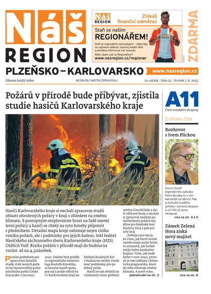 E-magazín Náš Region - Plzeňsko 32/2025 - A 11 s.r.o.