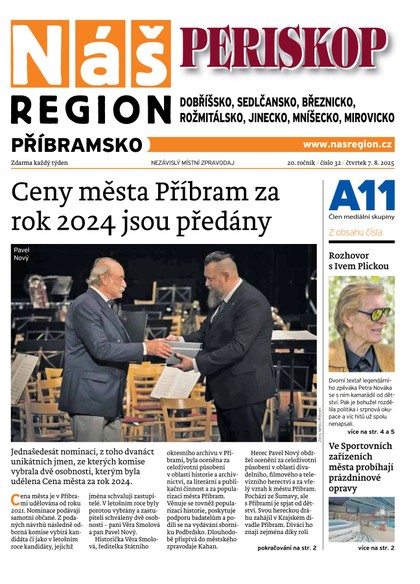 E-magazín Náš Region - Příbramsko 32/2025 - A 11 s.r.o.