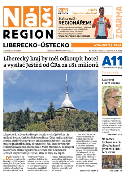 E-magazín Náš Region - Ústecko 32/2025 - A 11 s.r.o.