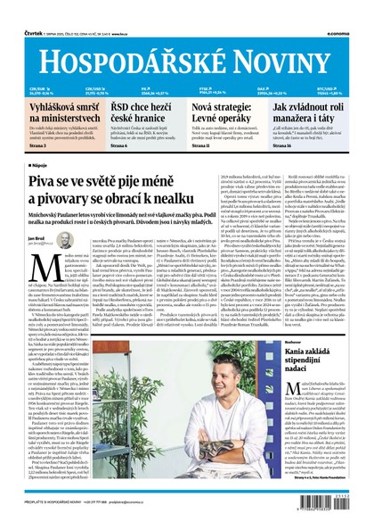 E-magazín HN 152 - 7.8.2025 - Economia, a.s.