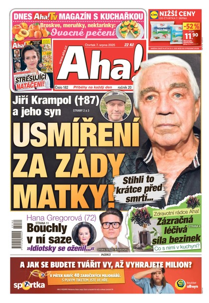 E-magazín AHA! - 07.08.2025 - CZECH NEWS CENTER a. s.